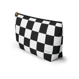 Grace & Grit Checkerboard Accessory Bag