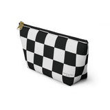 Grace & Grit Checkerboard Accessory Bag