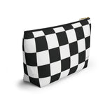 Grace & Grit Checkerboard Accessory Bag