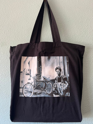 'Frida Kah-Low' Canvas Tote